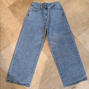 SHEIN Light Blue Relaxed Fit Women's Jeans